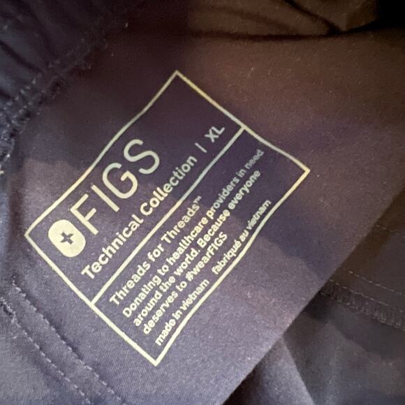 Figs Navy Blue Track Pants - Picture 6 of 10